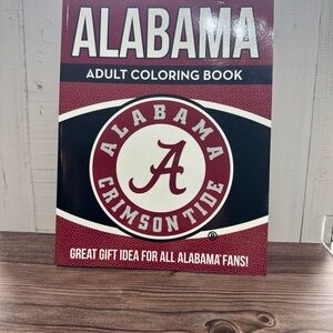 Alabama Roll Tide Adult Coloring Book by Da Ha (2017, Trade Paperback) - New!